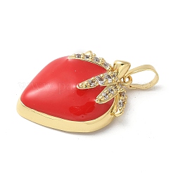 Colgante micropavé cubic zirconia de latón&nbsp;KK-P290-62G