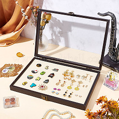 Деревянные коробки для вручения бейджей&nbsp;CON-WH0094-40