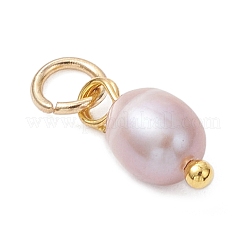 Натуральные культивированные пресноводные жемчужные рисовые подвески&nbsp;PALLOY-JF04841