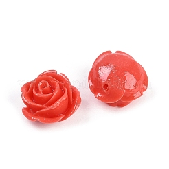 Perle intagliate in corallo sintetico&nbsp;CORA-M001-05E