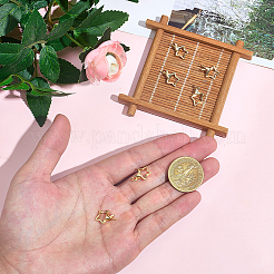 8 шт. латунные застежки-лобстеры&nbsp;KK-BBC0022-43