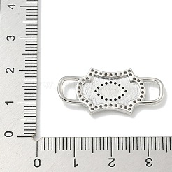 Стойка покрытие латунь микропаве прозрачный и черный кубический цирконий маска для глаз соединительные подвески&nbsp;KK-L224-066P