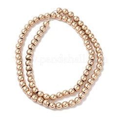 Fili di perline di ematite sintetica non magnetica elettrolitica&nbsp;G-I364-C02-LG