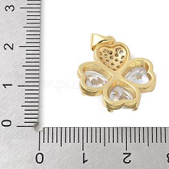 Латунные микро проложить кубического циркония подвески&nbsp;KK-K298-07A-G