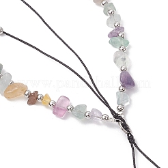 Natürliche Fluorit-Mobile-Gurte&nbsp;HJEW-JM03327-03
