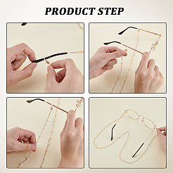 1 шт. латунные цепочки для очков&nbsp;AJEW-CN0005-66