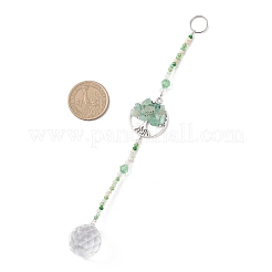 Стекло каплевидное окно висит ловцы солнца&nbsp;HJEW-JM04544