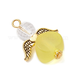 Подвески ангелы из прозрачного акрила&nbsp;PALLOY-JF04095-01