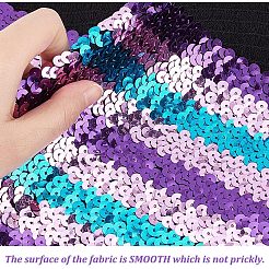 Трехцветная пластиковая блестка с эластичной тесьмой&nbsp;EW-WH0013-26