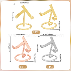 3 шт. 3-х стилистический держатель для дисплея из необработанного камня&nbsp;ODIS-PH0009-13