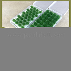 56 шт. 2-цветные нейлоновые мини-пучки травы&nbsp;AJEW-SP0003-16A