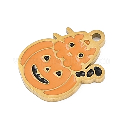 Эмалевые подвески из нержавеющей стали 304 на Хэллоуин&nbsp;LS-FIND-I068-01G-05