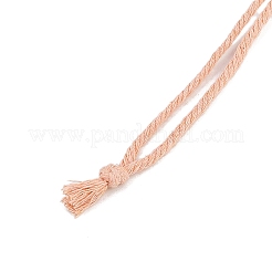 Décorations suspendues rondes en coton&nbsp;HJEW-JM04035-01