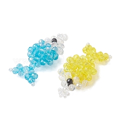 Ab Farbe überzogen Glas-Anhänger&nbsp;PALLOY-MZ01330