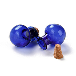 Орнамент из круглых стеклянных пробковых бутылок&nbsp;GLAA-D002-03D