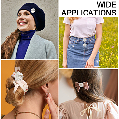 6 шт. пуговицы со стразами из сплава&nbsp;BUTT-MA0001-06