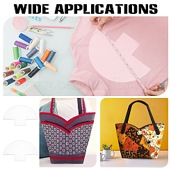 Шаблон акриловой сумки&nbsp;DIY-WH0001-99