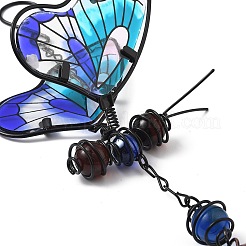 Бабочка стеклянный колокольчик&nbsp;LS-WICH-PW0001-59D-03