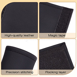 Housse de protection en cuir écologique pour poignée de porte de voiture&nbsp;FIND-WH0139-972B