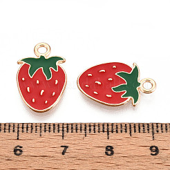 Подвески с эмалью из фруктового сплава&nbsp;ENAM-T022-32E