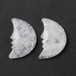 Cabochon di cristallo di quarzo naturale&nbsp;G-E579-02B