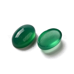 Cabochon di agata onice verde naturale tinti e riscaldati&nbsp;G-F605E-23A