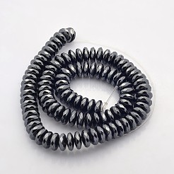 Electroplate non magnetici ematite sintetico fili di perline&nbsp;G-J208I-01