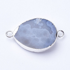 Соединители с натуральными кварцевыми кристаллами&nbsp;G-P252-04