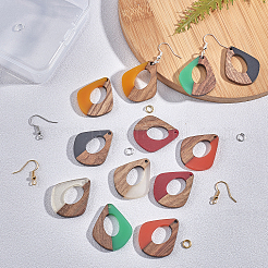 Наборы для изготовления сережек с подвесками своими руками&nbsp;DIY-OC0002-55