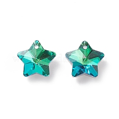 Charms in vetro galvanizzato&nbsp;GLAA-H104-A05