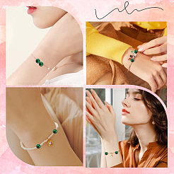 120шт натуральные бусины тигровый глаз&nbsp;G-PA0001-14B