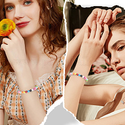 200 шт. Непрозрачные акриловые бусины&nbsp;OACR-SP0001-77