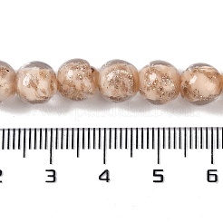 Бусины ручной работы бусины золотого песка&nbsp;X-LAMP-Z009-01J