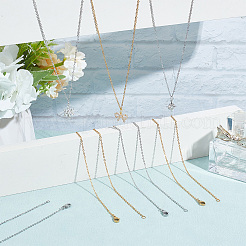 20 шт. набор из цепочек из нержавеющей стали 304 двух цветов&nbsp;MAK-NB0001-21