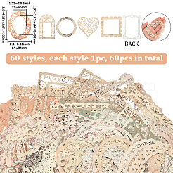 6 Stil Spitzenrahmen Scrapbook Papierblock&nbsp;DIY-SP0004-61