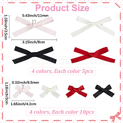 Стили бант полиэстер аллигатор заколки для волос&nbsp;PHAR-SP0001-11