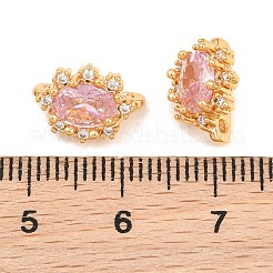 Blumenförmige Messing-Mikropavé-Zirkonia-Abstandshalter&nbsp;XGRQ5K520-826G