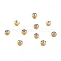 Ionenplattierung (IP) 304 Edelstahl-Abstandsperlen&nbsp;X-STAS-L222-42A-G