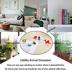 6 шт. 6 стильные украшения для лэмпворк ручной работы&nbsp;AJEW-SZ0002-30