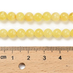 Нити из натуральных бусин из пчелиного воска&nbsp;G-Z100-A01-6mm