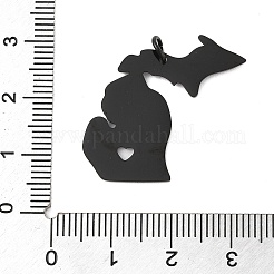 Ионное покрытие (ip) подвески из нержавеющей стали 304 STAS-T038-84B