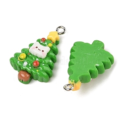 Colgantes de resina opaca con motivos navideños&nbsp;RESI-S08-03C