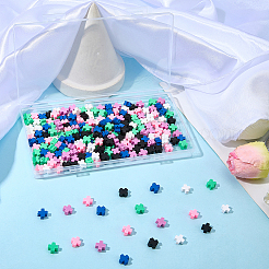 240 Stück 6 Farben handgefertigte Polymer Clay Perlen&nbsp;CLAY-SC0002-94