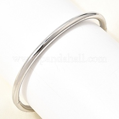 Bracciali rigidi con cerniera in acciaio inossidabile 304&nbsp;SA-CBAC920-13P