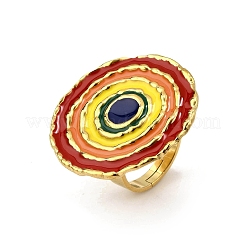 Кольца из нержавеющей стали 304 с эмалью для женщин&nbsp;LS-RJEW-Z096-01G-02