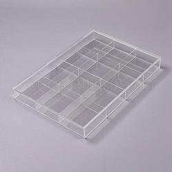 Organizer Box, avec 12 compartiments, environ24 cm de large, 35 cm de long, 3.5 cm d'épaisseur, compartiments: 77x85 mm