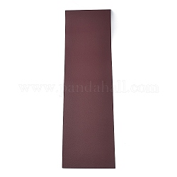 Cuero de la PU, Accesorios de la ropa, de color rojo oscuro, 67x20x0.15 cm