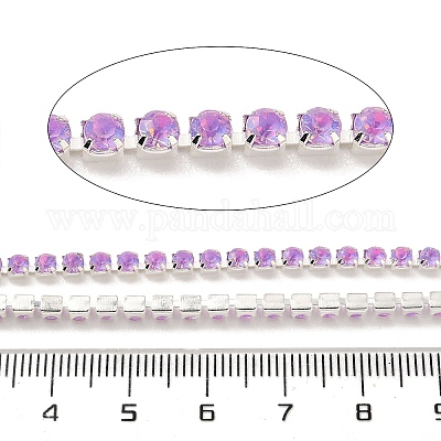 Catene della tazza del rhinestone di ferro&nbsp;CH-A008-02I-1
