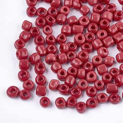 3/0 perles de rocaille en verre&nbsp;SEED-Q025-5mm-O03-1