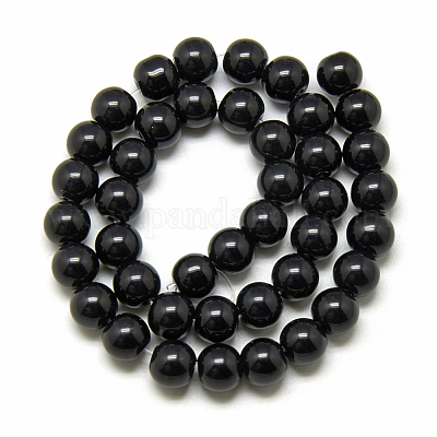 Стеклянные бусины&nbsp;GR12mm27Y-1